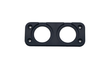 Dual Panel Mount Plate (2 Hole)
