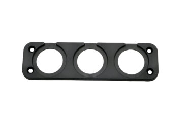 Triple Panel Mount Plate (3 Hole)