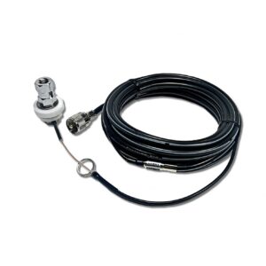 Comet - CK-3 3/8-24 - Deluxe 2 Step Coaxial Cable Assembly RG-188A/U PL-259 & 3/8-24