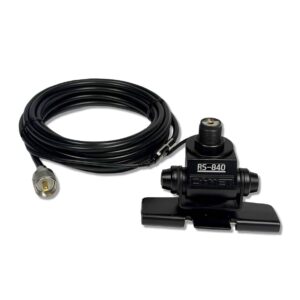 Comet - HD-5M - Heavy-Duty RS-840 lip mount w/Dlx 16'6" coax, Gold UHF conns