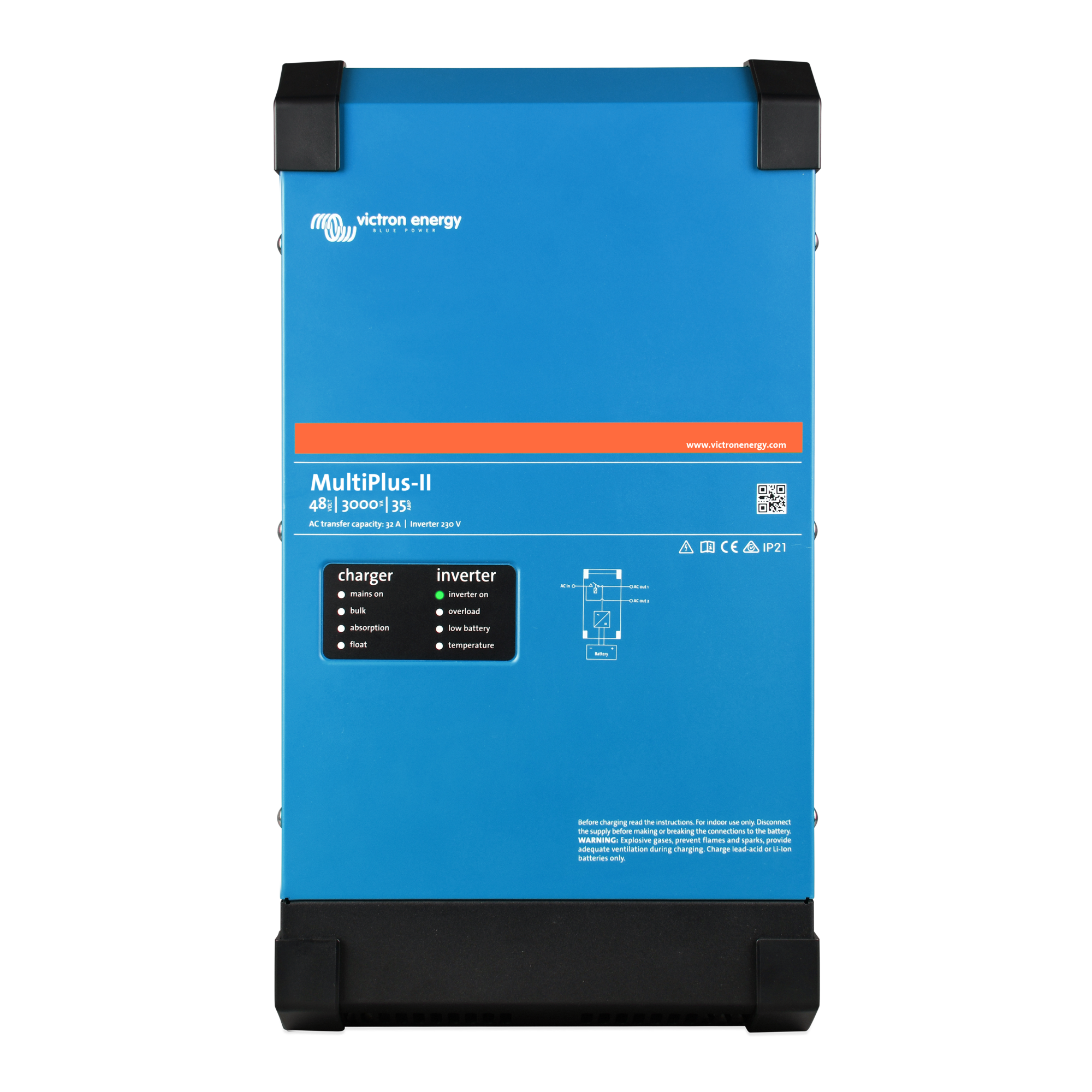 Victron Energy MultiPlus-II 48/3000/35-50 120V (UL 1741)